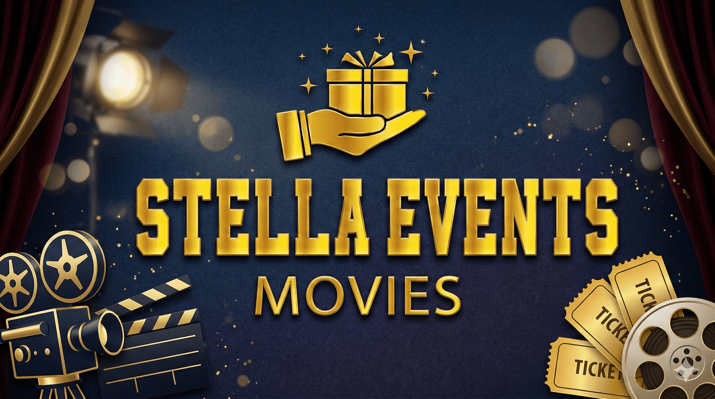 Stella Events Movie Show Banner